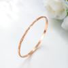 Joyería Xuping Pulsera Elegante Clásica Simple de Moda con Patrón de Diamante Diario Fácil de Combinar Joyería Elegante para Mujer al por Mayor
