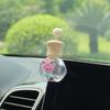 Aromatizador de Carro Aromaterapia Frasco de Perfume para Carro Frasco Ornamento de Perfume Frasco Vazio Decoração de Interior de Carro Frasco para Saída de Ar