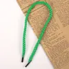 Corda de crochê decorativa, corda colorida, corda redonda de poliéster 5mm, corda para alça de presente, cadarço, multiuso, atacado e feito sob medida