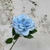 Flor Artificial Única Rosa Leifei Flor Falsa Flor de Seda Flor de Boda Flor Decorativa de Boda Arreglo Floral Flor de Pared en stock
