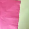 Sacos PE planos antiestáticos vermelhos, sacos plásticos PE coloridos de alta voltagem, sacos planos vermelhos, filme quadrado de folha única