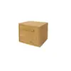 Caja de Almacenamiento Extraíble de Bambú Caja de Almacenamiento Desechable para Toallas Faciales de Baño Caja de Almacenamiento Multiusos para Artículos Varios de Dormitorio