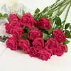 Ramo de Rosas de Perlas Simuladas, Decoración de Mesa para Boda de Hotel de Lujo, Flor Inmortal, Fotografía al Aire Libre, Venta al por Mayor de Flores Artificiales