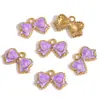 Colgante Pequeño de Esmalte de Colorido Lazo Estilo Coreano Estilo Ins Joyería Collar Pulsera Pendientes Materiales para Manualidades Multicolor U104