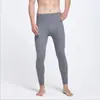 Pantalones de Otoño para Hombre Algodón Puro Pantalones Térmicos para Hombre Capa Base de Invierno Pantalones de Algodón Talla Grande Pantalones Individuales para Jóvenes Pantalones de Corte Ajustado Ropa Interior