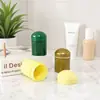Botella de Crema de Plástico de 10g Forma de Bala Caja de Empaque Cosmético Botella de Empaque para Polvos y Pastillas Botella de Plástico PE Sub-Empaque
