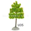 Modelo de Árbol Pequeño Simulado, Paisaje Micro, Materiales para Maquetas de Mesa de Arena Arquitectónica Hechas a Mano DIY, Árbol Terminado