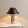 Balde Simples Estilo Americano em Forma de Guarda-chuva Modelo Decorativo de Mármore para Sala de Modelo Luminária de Mesa Designer Hotel Pousada Luminária de Mesa Silenciosa