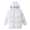 Venda Quente Internacional AliExpress Novo Estilo Primavera 2026 Temperamento Moda Casual Estampada com Capuz Removível Manga Longa Jaqueta de Algodão