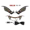 Luz Decorativa LED para Coche Ojo de Diablo Vampiro Luz de Advertencia de Expresión USB Personalizada para Ventana Trasera