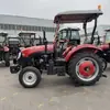 Tractor Agrícola para Invernadero 500 Diésel Tracción en las Cuatro Ruedas Cultivador Rotocultivador Multifuncional para Surcado, Camellones y Cultivo del Suelo
