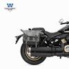 A moto muscle car lobo é adequada para Wuji CU250 alforje alforje lateral pode ser instalado capacete capacete aberto capacete integral com trava liberação rápida modificação de quadro