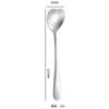 Cubiertos Occidentales Engrosados 1010 Acero Inoxidable Vajilla Cuchara para Helado Cuchara para Mezclar Juego de Cuchillo y Tenedor de Hotel Cuchara Cuchillo para Bistec