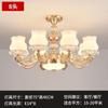 Lámparas de Techo Estilo Europeo, Lámparas para Sala de Estar, Juegos Completos de Lámparas, Lámparas para Dormitorio, Candelabros para Restaurante, Iluminación Atmosférica Simple Moderna Estilo Europeo
