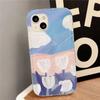 Funda Tipo Ins Pintura al Óleo Tulipán Adecuada para iPhone 17 Pro Max, 16 Pro, Apple 14 Funda Suave, 15/13