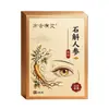Patches para Olhos de Dendrobium e Ginseng, Patches para Olhos com Extrato de Ervas, Patches Refrescantes para Olhos para Trabalhadores de Escritório de Meia-Idade e Idosos, Dropshipping Disponível