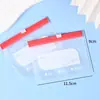Bolsa con Cremallera de EVA Plegable para Hojas Sueltas Portátil de Viaje Bolsa de Almacenamiento de Silicona Bolsa de Almacenamiento de Silicona de Grado Alimenticio