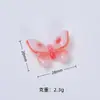 Borboleta de Frutas Criativa Estilo Fresco Artesanal DIY Cola de Creme Resina Pequenos Acessórios Materiais de Decoração de Sapatos Atacado