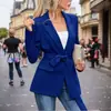 Blazer de Otoño Nuevo para Mujer en Stock Transfronterizo Chaqueta Profesional para Mujer Amazon Cárdigan Casual Amazon Estilo Corbata