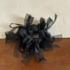 Goma para el pelo de estilo coreano de gran tamaño con forma de intestino de cerdo, estilo perezoso, coleta femenina, cuerda para el pelo, linda flor de pelo, flor de lazo para el pelo