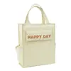 Bolsa Casual para Tutorías Se Puede Imprimir con Texto Logo, Bolsa de Transporte para Estudiante de Primaria, Color Puro, Alta Apariencia, Bolsa de Tutorías de Gran Capacidad