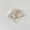Sombrero de Bebé Coreano Yipan Primavera y Otoño Nuevo Elegante Sombrero de Pescador con Protección Solar para Bebés y Niñas Pequeñas Sombrilla