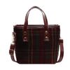 Bolso de mujer 2025 nuevo bolso de mujer popular explosión bolso de mensajero de todo fósforo moda cubo portátil nicho bolso de lana al por mayor