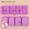 Estilo Fresco e Simples Folha de Tartaruga Oval Quadrado Grande Sabonete Artesanal Molde de Silicone Molde Antiaderente para Sabão Frio e Sabão com Óleo Essencial