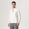 Primavera Lulu Media Cremallera Secado Rápido Deportes Tops Manga Larga Camiseta para Hombre para Exteriores Entrenamiento Ciclismo Running Ropa de Fitness