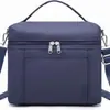 Bolsa de almuerzo cruzada nueva y engrosada transfronteriza, bolsa térmica para picnic al aire libre, bolsa portátil de mano y para el hombro, bolsa de hielo térmica para mantener los alimentos frescos