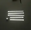Padrão europeu CE13356 anel de bater de PVC refletivo pulseira de pulso refletiva pulseira de filme de grade refletiva de aço vários tamanhos