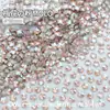 Punta de Manicura Flor de Ciruelo de 6 mm Joya de Diamante con Forma Especial Decoración de Manicura Material para Uñas Portátil Super Brillante Arte de Uñas Diamante para Cabello