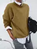 Punto 2023 Nuevo Otoño e Invierno Transfronterizo Europeo y Americano ebay Amazon Suéter de Punto con Mangas Largas Sudadera Chaqueta para Mujer