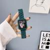 Adequado para Pulseira de Relógio Apple 5ª, 6ª, 7ª, 8ª, 9ª Geração Apple Watch Plástico Cor Doce Conjunto de Três Pulseiras