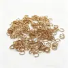 Venta al por mayor directa de fábrica de materiales y accesorios hechos a mano para joyería DIY, collares de joyería DIY, pulseras, argollas de conexión, argollas abiertas y aros abiertos.