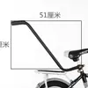 Bicicleta reposabrazos barra de empuje perezoso para niños Coche auxiliar de aprendizaje ciclismo manillar de empuje manillar de aprendizaje