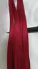 Vestido de noiva vestido formal vestido de dama de honra alças com amarração nas costas painel de tecido alça de amarração cordão amarração parcial 2 metros de comprimento branco vinho tinto