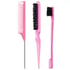 Set de cepillos de peinar de borde transfronterizo con pasador peine para cejas doble peinado de belleza maquillaje Peinado