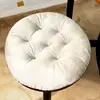 Almofada Macia para Sentar por Muito Tempo, Extra Grossa, Super Grossa, Almofada de Pelúcia Curta Fofa, Tapete Redondo para Cadeira/Chão