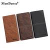 Cartera de hombre estilo coreano, larga, con costuras a la moda, gran capacidad, tarjetero múltiple, fina, informal, tipo sobre