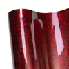 Aliexpress Popular Mascota Alto Brillo Flor Forjada Color Cambiante Fibra de Carbono Papel Adhesivo de Modificación para Espejo Retrovisor Interior de Control Central de Coche