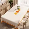 Toalha de Mesa Dopamina Impermeável à Prova de Óleo Lavável Resistente ao Calor Anti-Escaldante Retangular para Mesa de Jantar Luxo Leve Alta Qualidade para Mesa de Centro