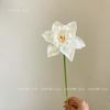 Narciso Artificial de Punto Sala de Estar Hogar Decoración de Ramo Flor Falsa Flores para Sostener la Novia Accesorios para Guía de Boda Flores