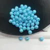 Contas Redondas de Cor Sólida AB Coloridas para Furo Reto de 4-10MM Contas Artesanais DIY Material de Contas Soltas Contas Macaron Acessórios para Joias