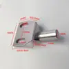 Topes de Puerta de Perfil de Aluminio Triángulo Puerta Ajustable Accesorio Industrial Tope de Puerta Tope de Puerta de Hierro Fuerte 30/40 Tope de Puerta Doblado