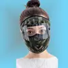 Óculos de Ciclismo à Prova de Vento e Máscara Facial para Calor e Proteção - Máscara Facial Anticongelante para Entregadores/Pesca (Removível e lavável)