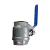 Acero Inoxidable 304 Válvula de Bola de 2 Piezas Venta al por Mayor Válvula de Bola con Brida de Rosca Interna de Dos Piezas Válvula de Interruptor de Agua de Rosca Interna
