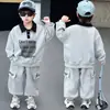 Conjunto de Ropa de Otoño para Niños 2026 Nuevo Estilo Coreano Genial para Niños Pequeños Sudadera con Solapa Conjunto de Dos Piezas Ropa de Primavera y Otoño para Niños