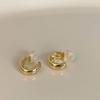 Pinzas para Orejas de Espiral para Mosquitos, Puños de Oreja de Lujo de Gama Alta para Mujeres Sin Perforaciones, Estilo Nuevo, Pendientes Simples y Elegantes