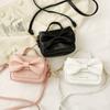 2024 Invierno Nuevo Bolso de Mano para Niños Moda Bolso Cruzado para Niños Elegante Bolso de Hombro con Lazo para Niños y Niñas